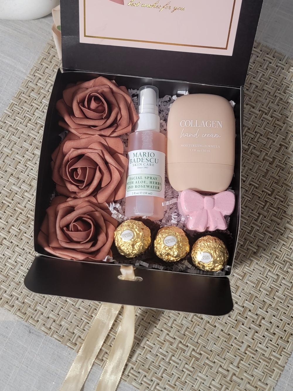 Mario Badescu Gift Set — Pink, Rose, Gold Accents